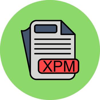 XPM Neon Display Fragment vector