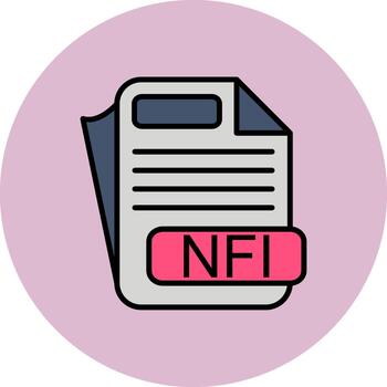 NFI Creative Pixel Symbol vector