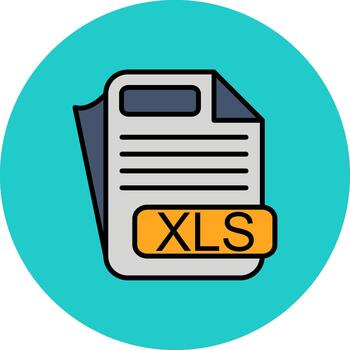XLS Creative Block Fragment vector