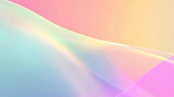 mjuk pastell abstrakt vågor med slät strömmande gradienter i rosa, lila, och blå toner, skapande en drömmande, elegant, och modern vätska animerad bakgrund ett video