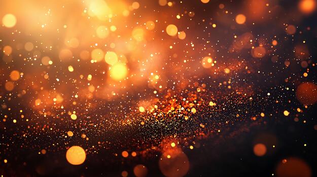 Minimal abstract lights with vibrant colors and sparkling effects by photo