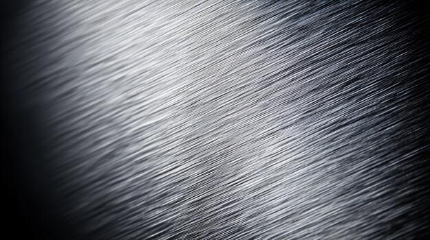Metal texture with shallow depth of field and mirrorless camera focus photo
