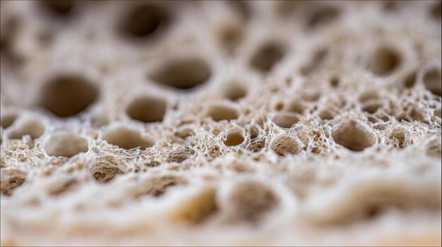 Exploring the intricate texture details of natural materials under soft light photo