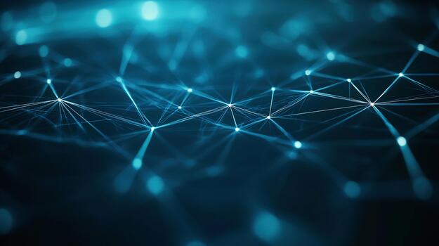 Innovative technology background highlighting data connections in a digital network photo