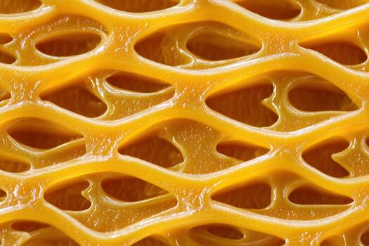 Honeycomb structure with intricate patterns showing natural artistry photo