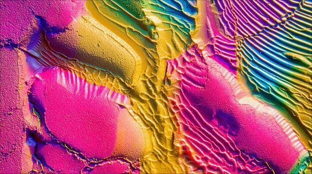 Bright abstract patterns and textures with vivid colors in an artistic design photo