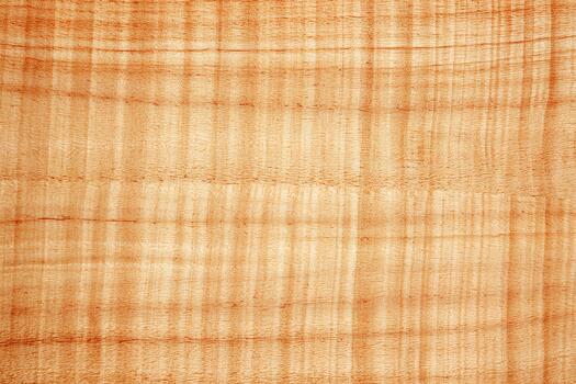 Natural light reveals intricate details of maple wood grain in macro view photo