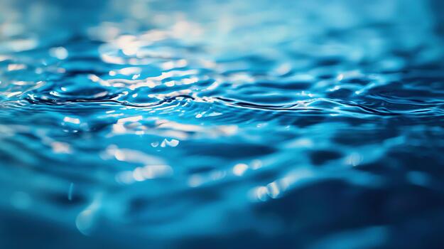 Soft gradient light reflecting on water with gentle ripple texture photo