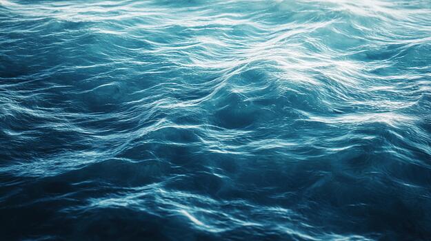 Soft gradient ripple texture creates a serene water surface in tranquil light photo
