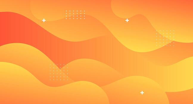 naranja resumen antecedentes con calentar en capas ola formas vector