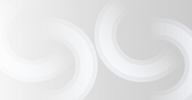 White abstract swirl background with soft curved lines and gentle gradient texture. vector