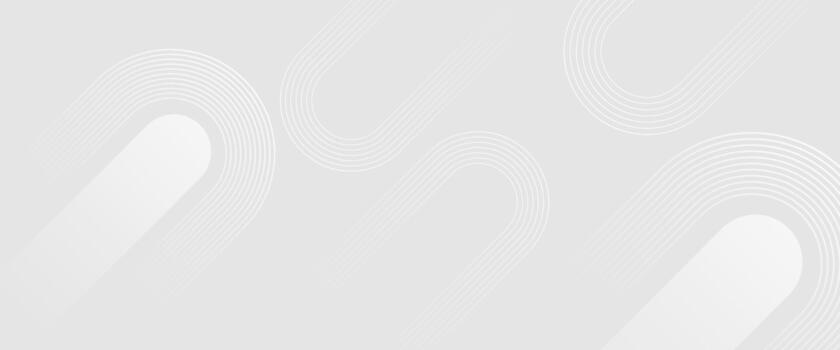 Abstract white minimal background with soft blurred wave shapes. vector