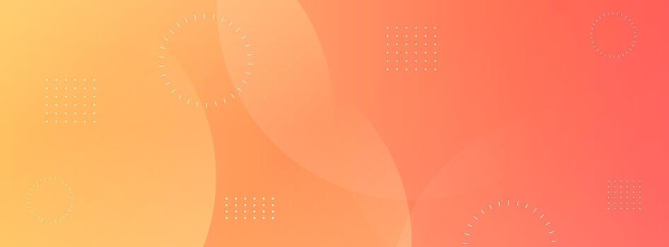 warm abstract background with smooth flowing gradient waves in orange and pink tones vector