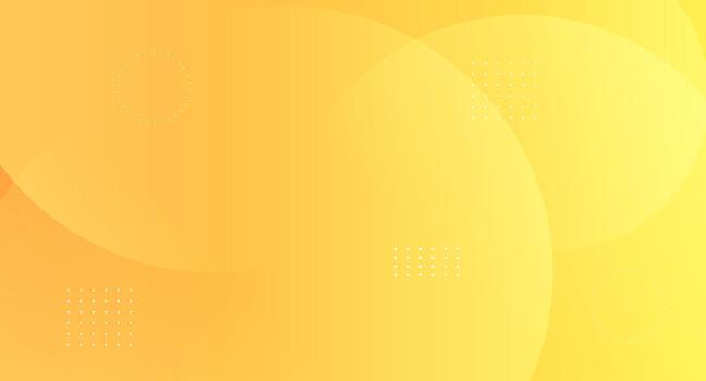 Bright yellow abstract background with soft glowing gradient. vector
