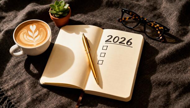 2026 Happy New Year Resolution Goal List and Plans Setting photo