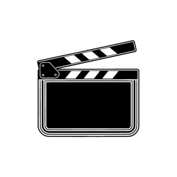 un limpiar y minimalista ilustración de un abierto tablilla con diagonal rayas vector