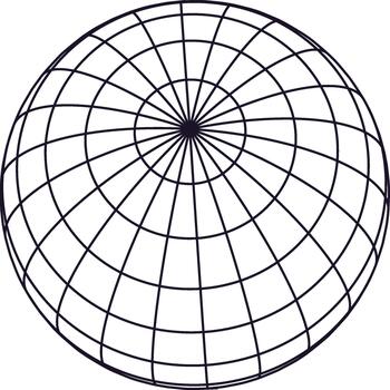 global estructura metálica cuadrícula representando mundo conectividad red vector