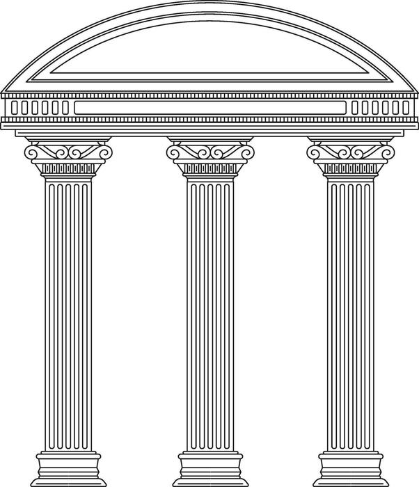 Classical Structure Vector Art, Icons, and Graphics for Free Download