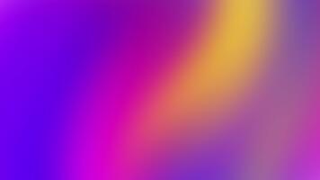 abstrakt lutning bakgrund med vibrerande färger blandning i en slät övergång, idealisk för digital design video