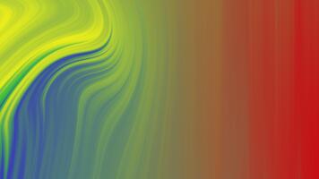 Abstract vibrant wave patterns in a gradient of colors, creating a dynamic visual experience video