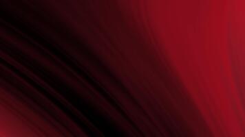 astratto rosso onda modello con liscio gradienti, la creazione di un' senso di movimento e profondità video