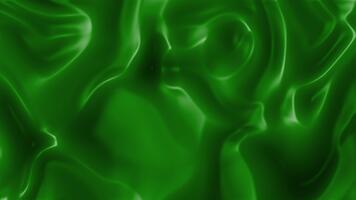 slät, vibrerande grön abstrakt textur med strömmande mönster, idealisk för bakgrunder eller design projekt video
