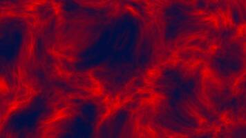 Abstract swirling patterns of red and dark blue colors creating a dynamic and energetic background video