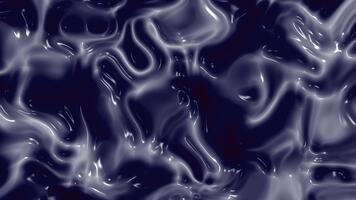 abstrakt vätska textur med mörk färger skapande en dynamisk och slät yta, idealisk för bakgrunder video