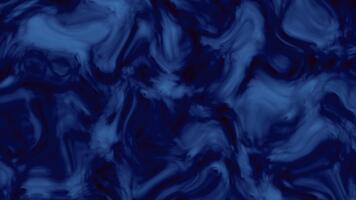 abstrakt blå och Marin virvlande mönster skapande en vätska, dynamisk textur lämplig för bakgrunder video