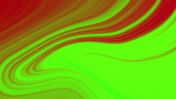 astratto vorticoso modelli di vivace rosso e verde colori la creazione di un' dinamico visivo effetto video