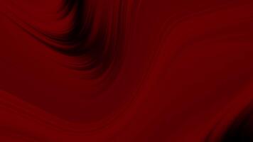 abstrakt röd Vinka bakgrund med slät strömmande kurvor, idealisk för design och digital konst använda sig av video