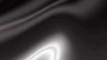 abstrakt svart och vit Vinka mönster med slät gradienter och ljus reflektioner, idealisk för bakgrunder video