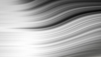 resumen monocromo ola patrones creando un sentido de movimiento y profundidad en un minimalista diseño video