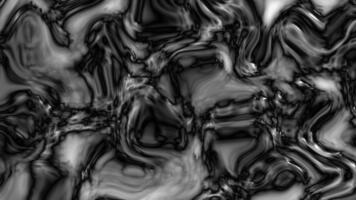 astratto nero e bianca vorticoso modelli la creazione di un' dinamico visivo struttura per artistico sfondi video