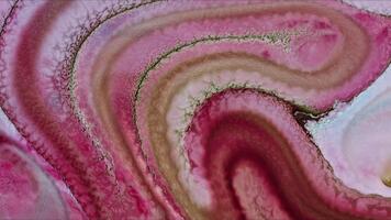 Abstract Colorful Ink Paint Spread Explode Surreal Pattern video