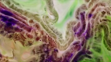 Abstract Colorful Ink Paint Spread Explode Surreal Shapes Texture Pattern video