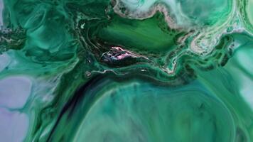 Abstract Colorful Ink Paint Spread Explode Surreal Shapes Background Pattern video