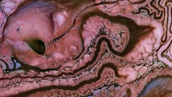 An Abstract Colorful Ink Paint Spread Explode Surreal Shapes Pattern video