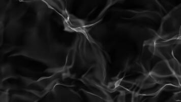 realistisk vit rök och dimma rör på sig långsamt på transparent bakgrund. abstrakt ånga textur med mjuk virvlande rörelse, perfekt för överlägg, sammansättning, filmiska effekter video