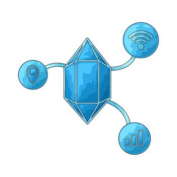 ubicación y señal con Wifi vector