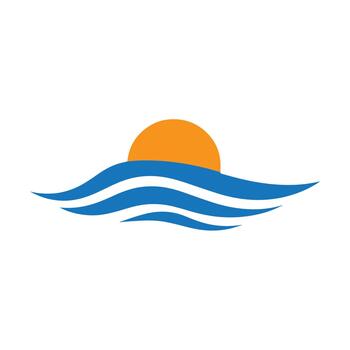 angular zigzag ola modelo posicionado abajo un amplio aplanado Dom Dto vector