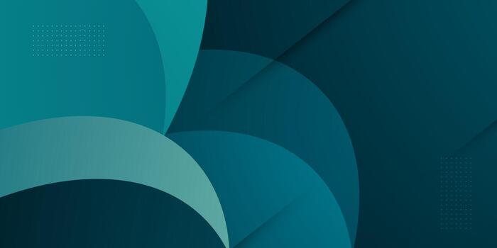 Abstract overlap circle shapes pattern background. Cool and futuristic blue banner concept . Curve shapes element concept background. vector