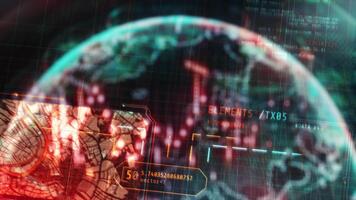 global programvara utveckling som visar programmering och design element video