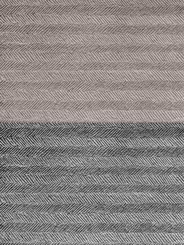 Two maps of tile material defusion and reflect. Texture of textured tiles with herringbone pattern photo