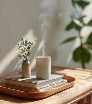 el esencial petróleo difusor es un genial camino a añadir un pequeño poco de naturaleza a tu hogar foto