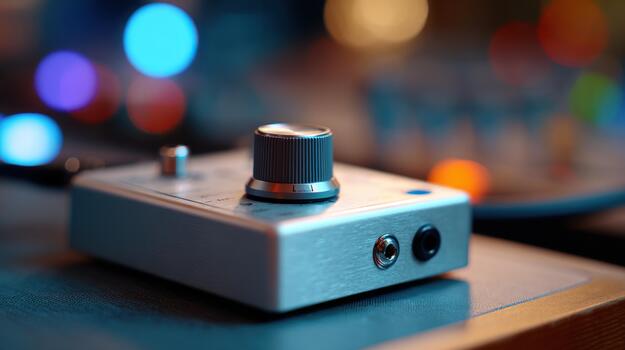 A close up of a small electronic device photo