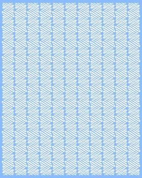 Organic triagle lines Harmony pattern textile print art editable, An abstract design featuring a repeating pattern of white diagonal lines over a soft blue background. vector