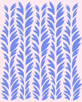 resumen hoja modelo antecedentes textil diseño, resumen hoja composición exhibiendo un modelo en un delicado suave color paleta vector