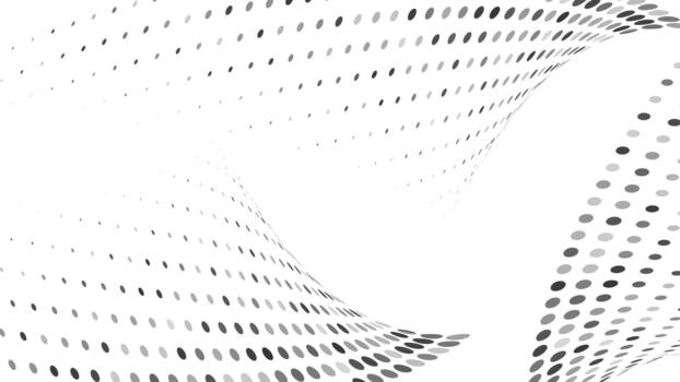 Abstract modern grunge background with halftone gradient and faded grit noise texture, black and white sand wallpaper, EPS 10 vector