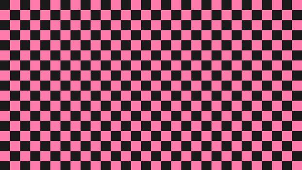 sin costura negro y rosado tablero de damas geométrico modelo antecedentes vector